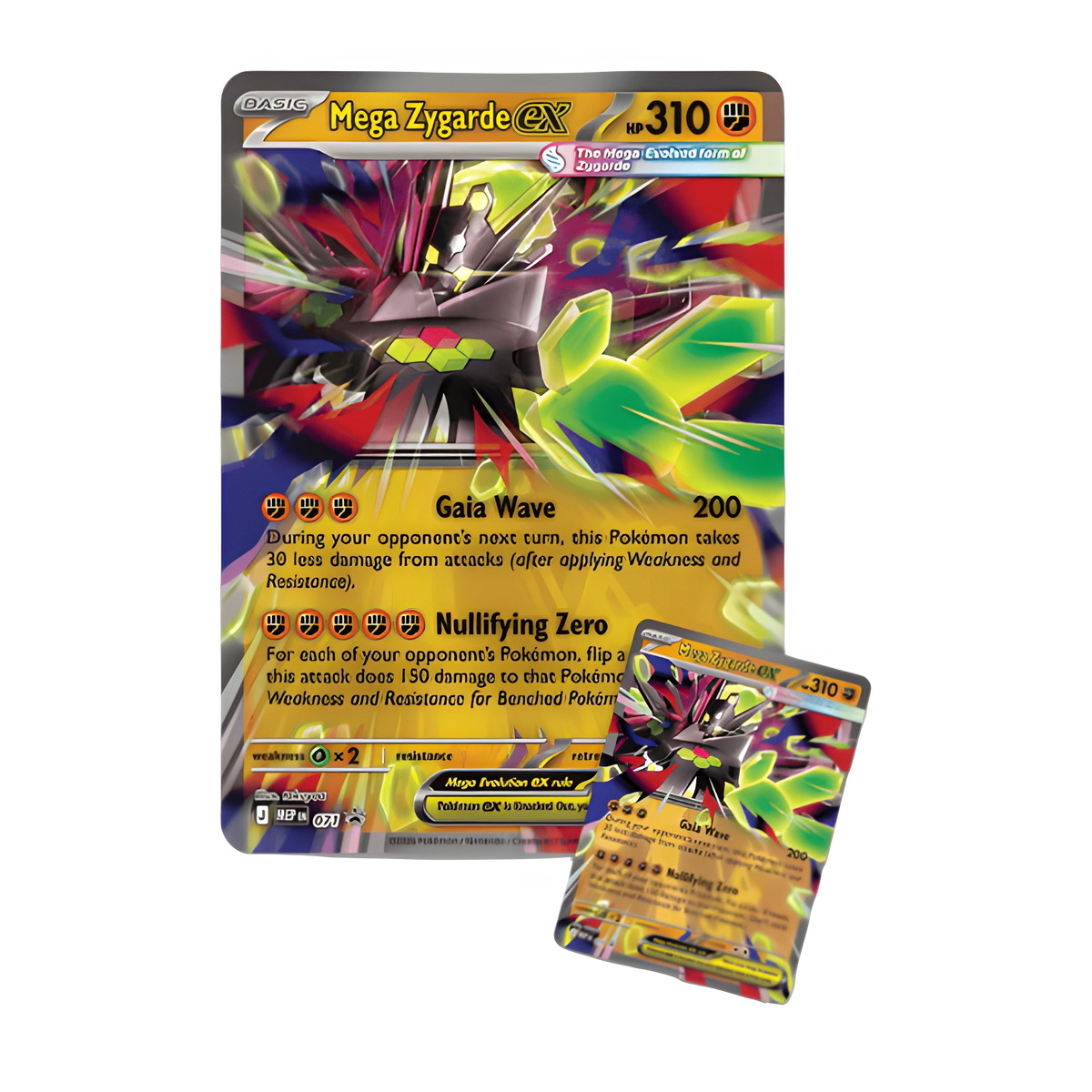 Pokémon TCG: Mega Zygarde ex Premium Collection box – produktbild 3
