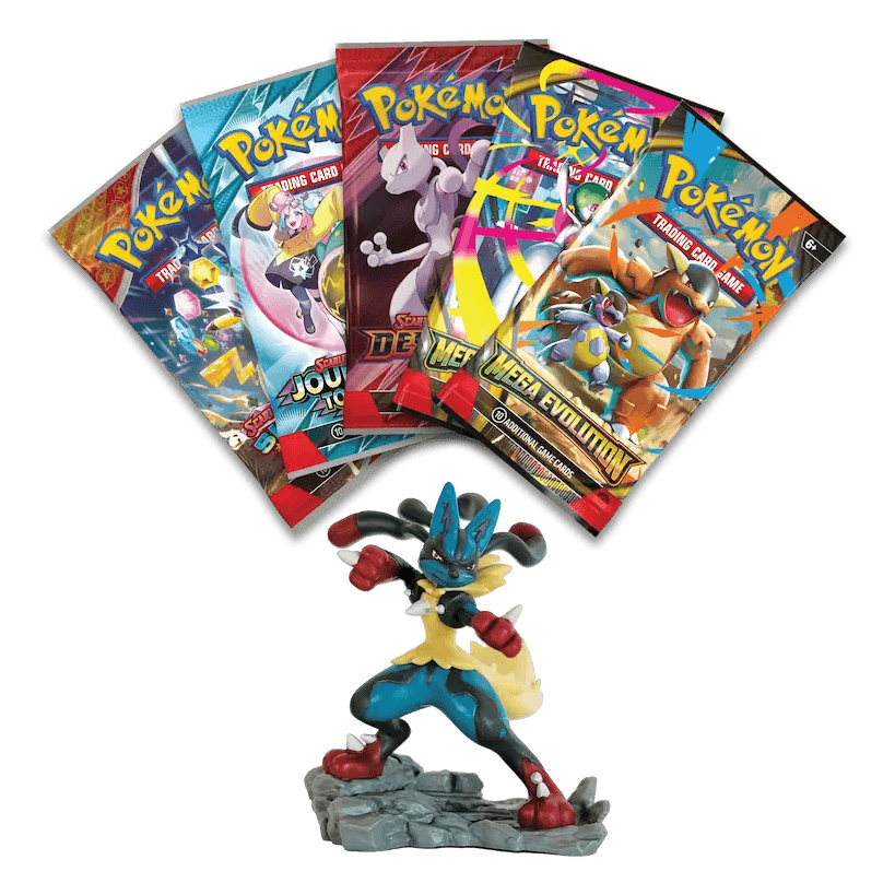 Pokémon TCG: Mega Lucario ex Figure Collection box – produktbild 2