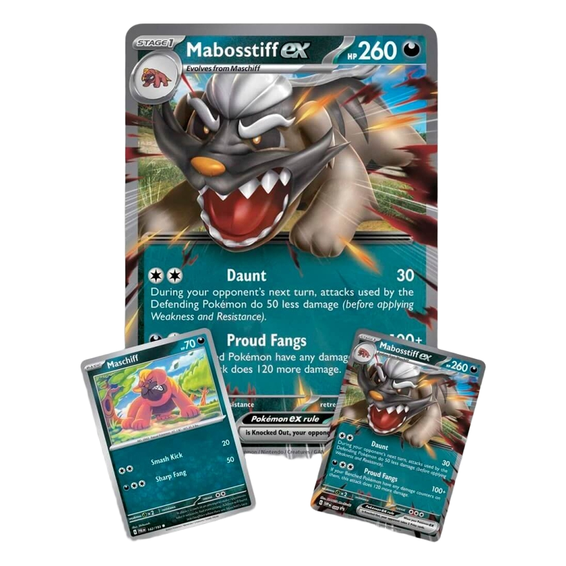 Pokémon TCG: Mabosstiff ex box – produktbild 3