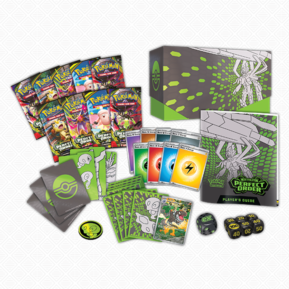 Pokémon TCG Perfect Order Elite Trainer Box – innehåll