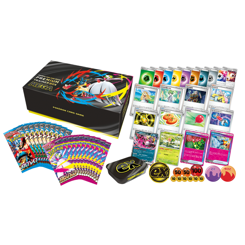 Pokémon TCG: Mega Premium Trainer Collection Set (Japansk)