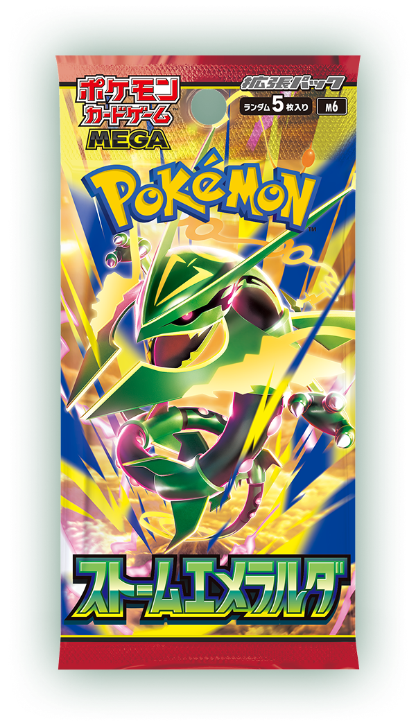 Pokémon TCG Storm Emeralda M6 boosterpack